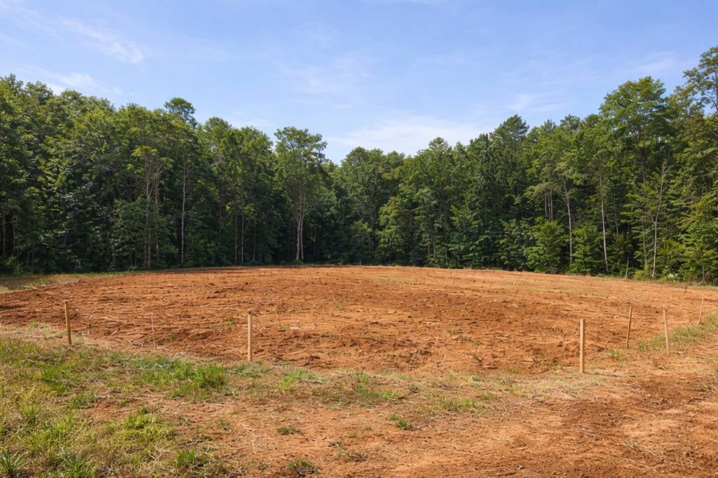 Empty lot – project start